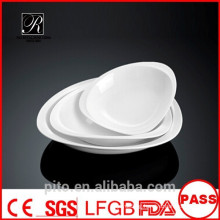 P&T chaozhou porcelain factory, porcelain treasure plates, white deep plates